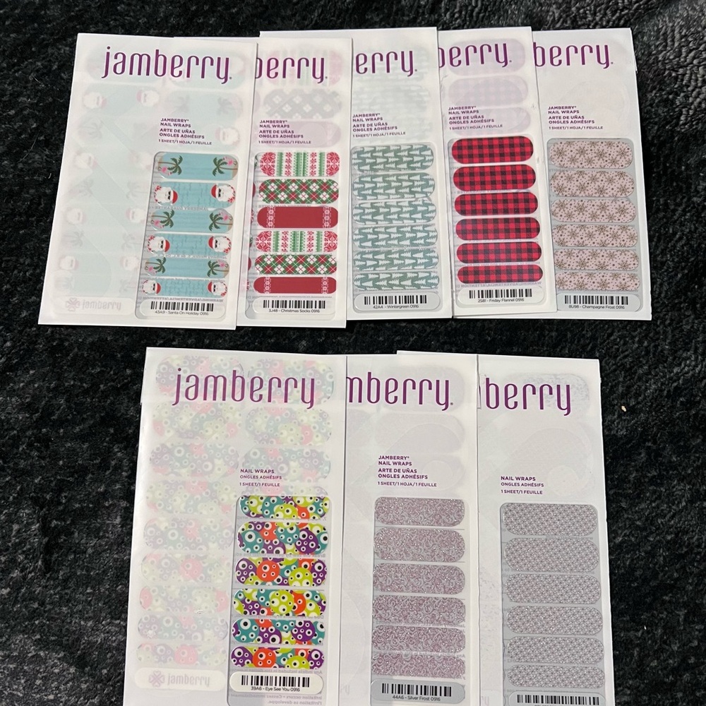 Jamberry Holiday Nail Wraps Variety Pack